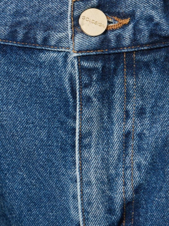 Goldsign: The Atticus wide leg cotton jeans