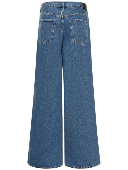 Goldsign: The Atticus wide leg cotton jeans