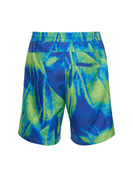 Agr: Short de bain en nylon imprimé