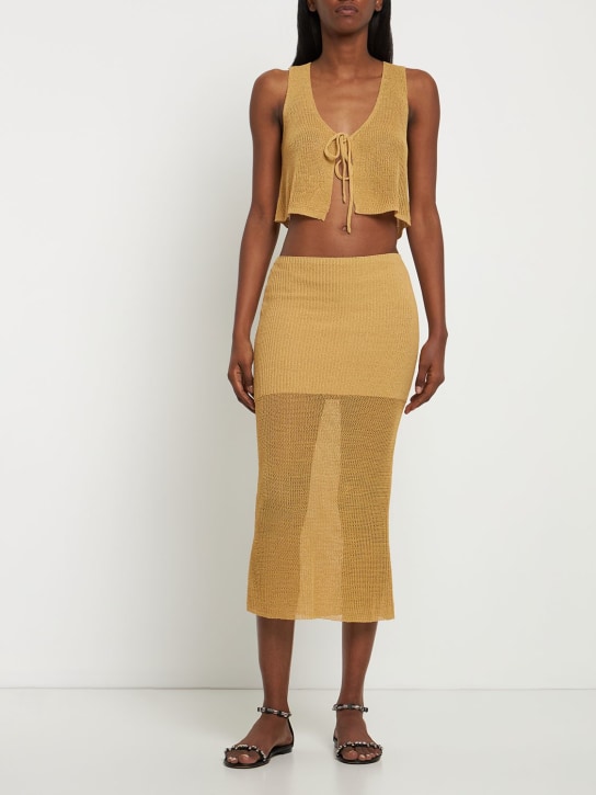 Weworewhat: Jupe en maille