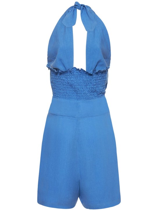 FÊTE IMPÉRIALE: Liera linen blend romper