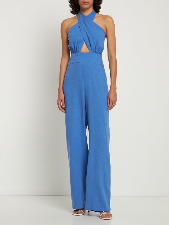 FÊTE IMPÉRIALE - Petra linen blend jumpsuit
