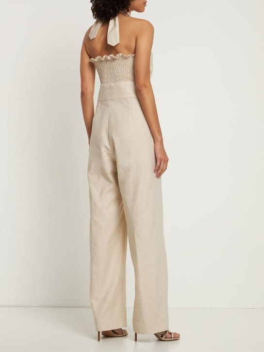 FÊTE IMPÉRIALE: Petra cotton blend jumpsuit