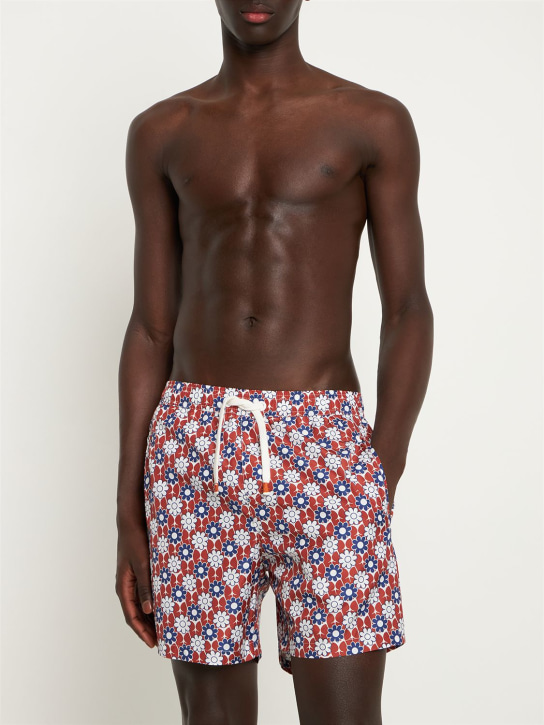 SAM DIEGO - BADESHORTS AUS TECHNOSTOFF MIT DRUCK