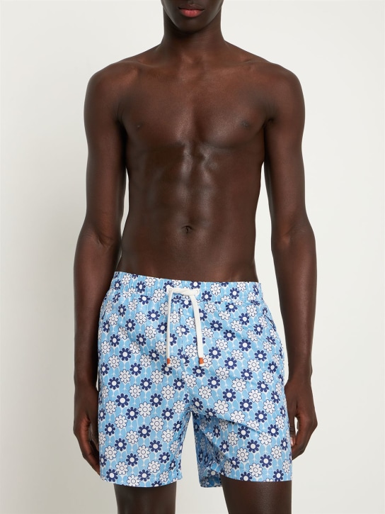 SAM DIEGO - BADESHORTS AUS TECHNOSTOFF MIT DRUCK