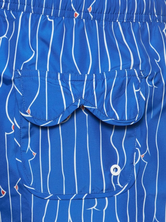 SAM DIEGO: BADESHORTS AUS TECHNOSTOFF MIT DRUCK