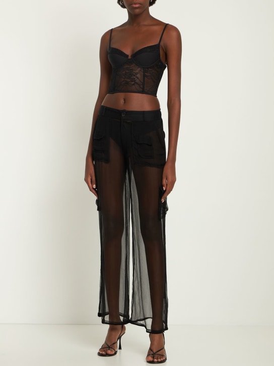Leslie Amon: Top bustier 90s stretch