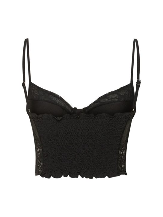 Leslie Amon: Top bustier 90s stretch