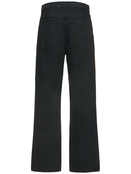 Objects Iv Life: 21cm Straight cotton denim jeans