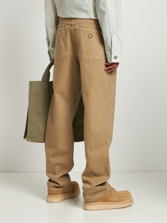 Objects Iv Life: 21cm Straight cotton denim jeans