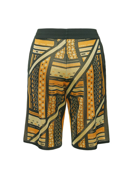 Ahluwalia: SHORTS AUS VISKOSEJACQUARD