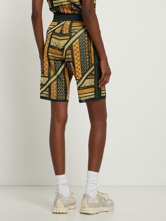 Ahluwalia: SHORTS AUS VISKOSEJACQUARD
