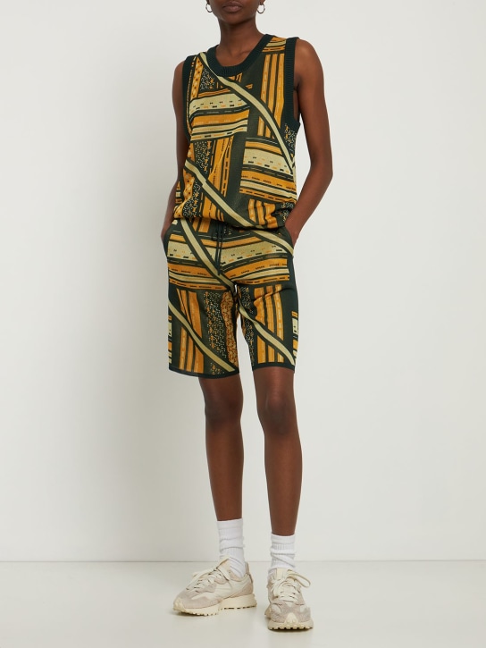Ahluwalia: SHORTS AUS VISKOSEJACQUARD