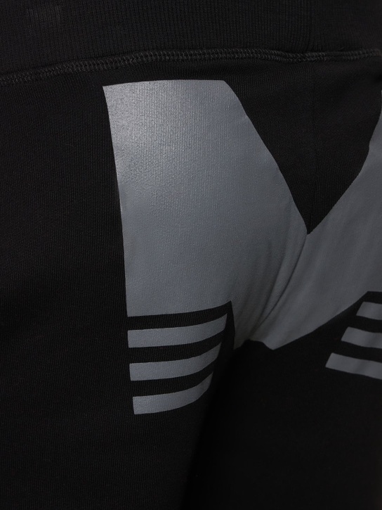MOWALOLA: Pantalon en jersey de coton imprimé logo