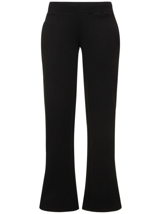 MOWALOLA: Pantalon en jersey de coton imprimé logo