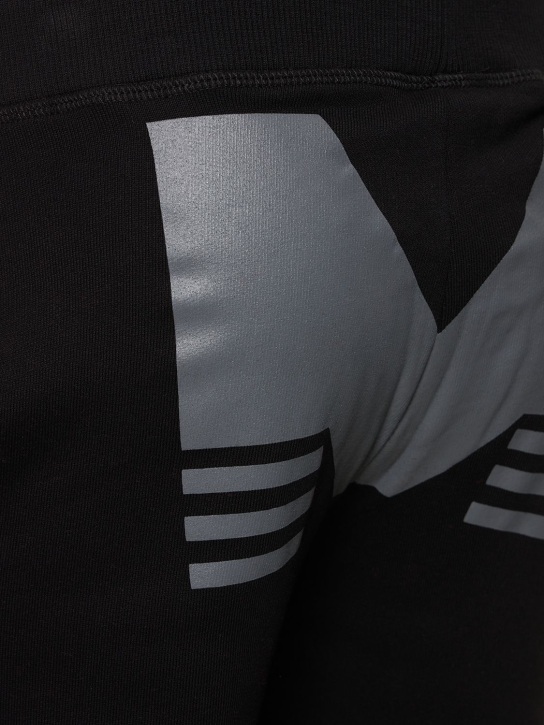 MOWALOLA: Pantalon en jersey de coton imprimé logo