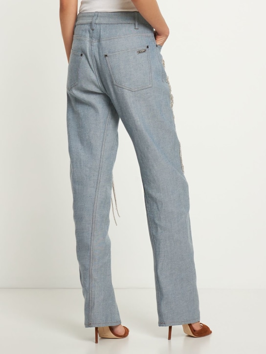 Et Ochs: Jeans de denim con decoraciones