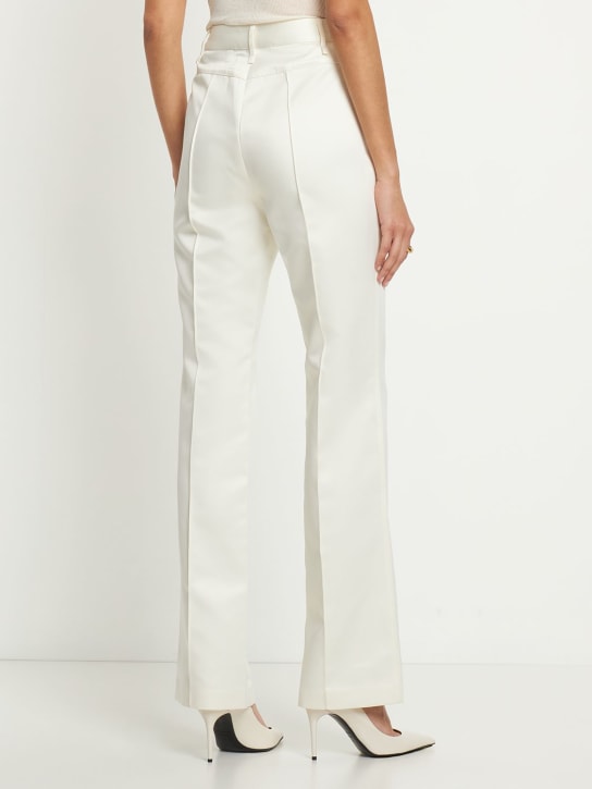 Rotate: Pantalones rectos de sarga