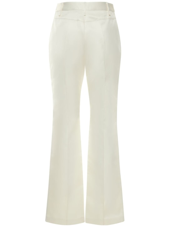 Rotate: Pantalones rectos de sarga