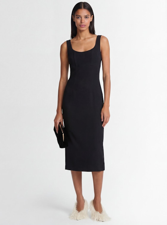 Roland Mouret - Midikleid aus Seide und Wolle