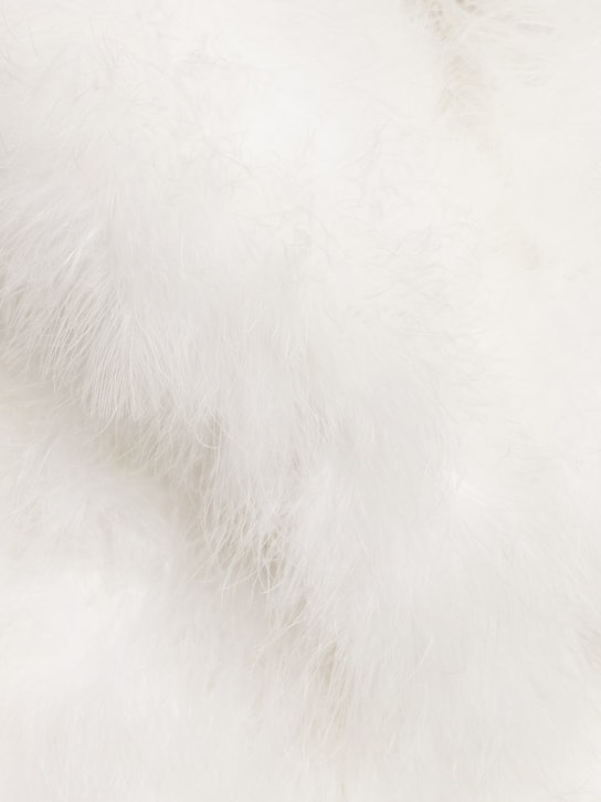 16arlington: Circe feathered short coat
