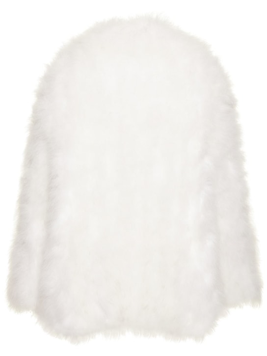 16arlington: Circe feathered short coat