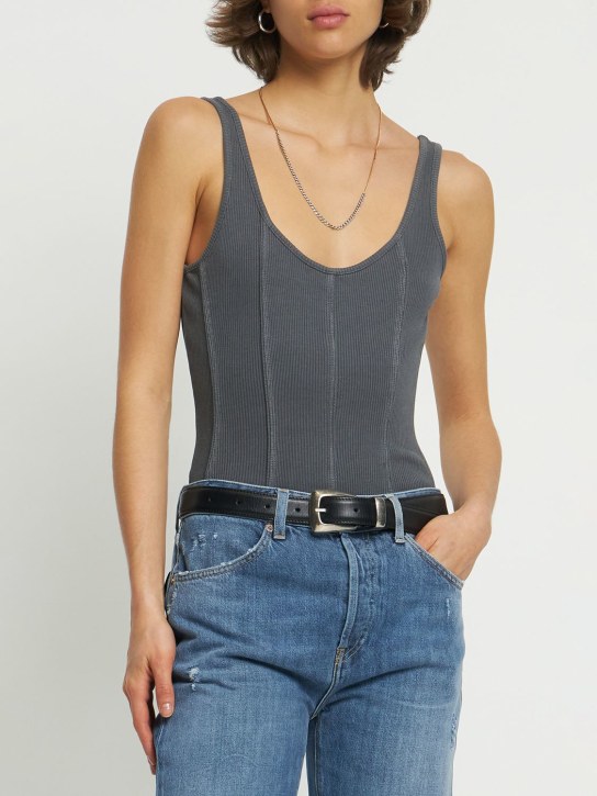 Agolde - Body en coton stretch Elna