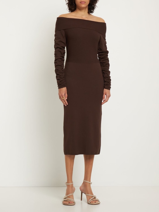 The Garment - MIDIKLEID AUS VISKOSESTRICK „MARMONT“