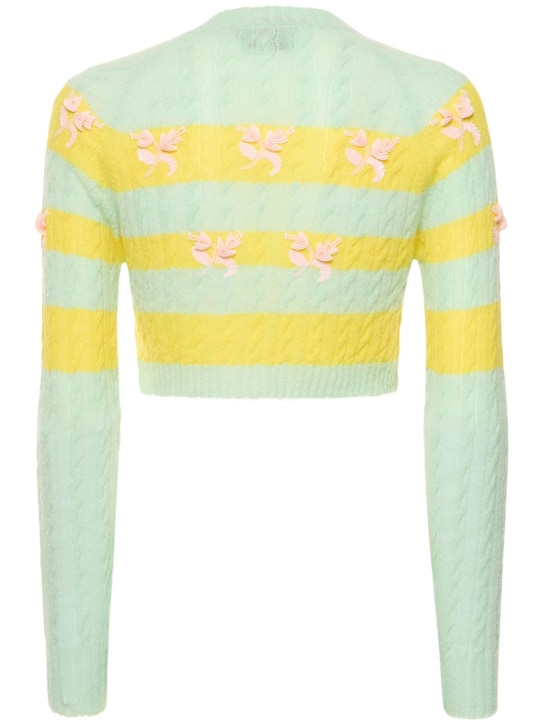 Bernadette Antwerp: Lily embroidered wool blend cardigan