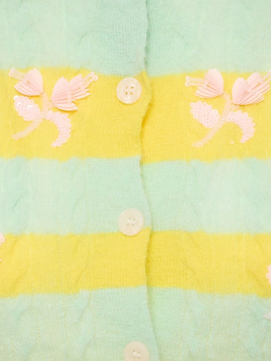 Bernadette Antwerp: Lily embroidered wool blend cardigan