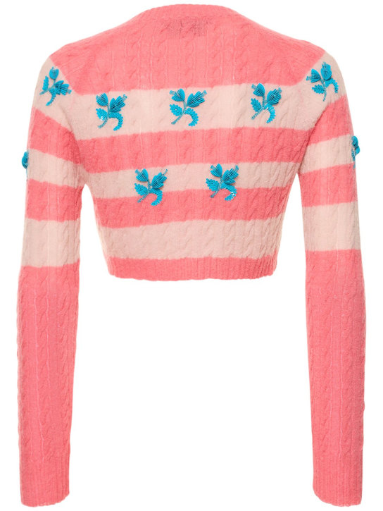 Bernadette Antwerp: Lily embroidered wool blend cardigan