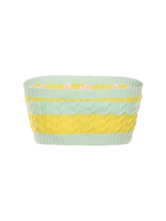 Bernadette Antwerp: Bauchfreies Stricktop „Dahlia“