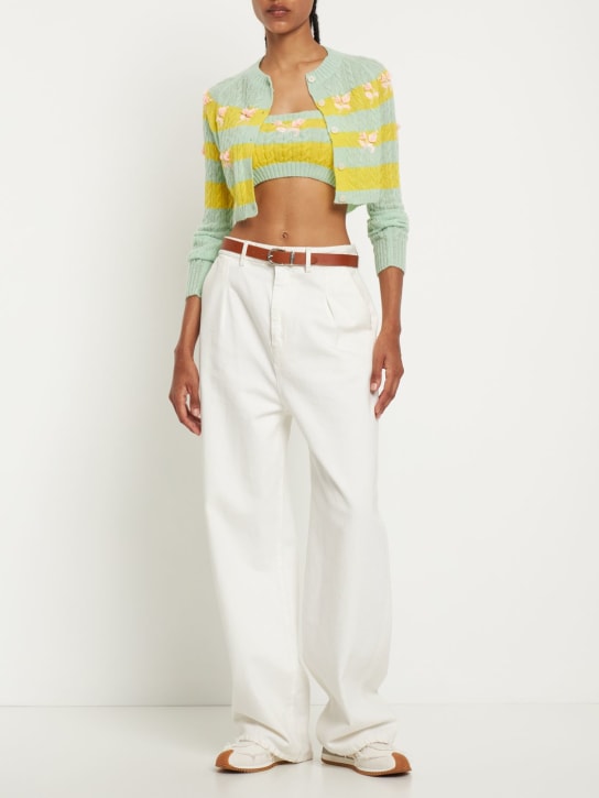 Bernadette Antwerp - Crop top Dahlia in maglia