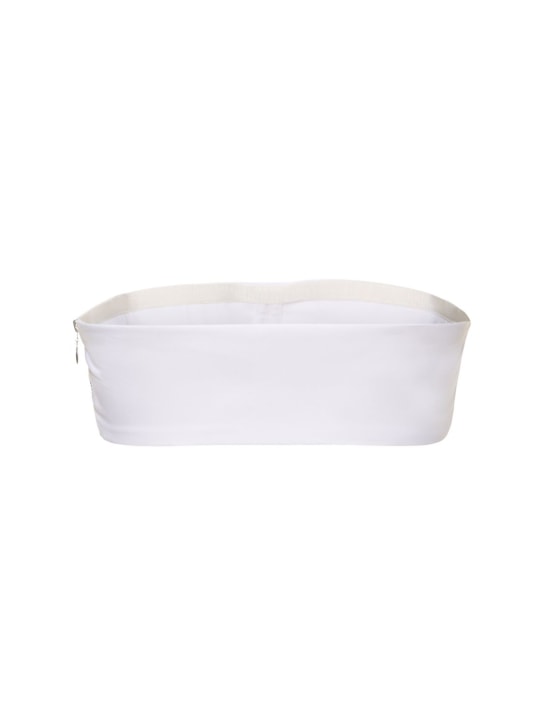 Interior: Caleb cotton blend bandeau top