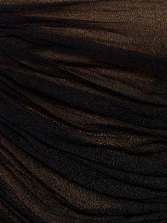 Interior: Bea viscose strapless corset top