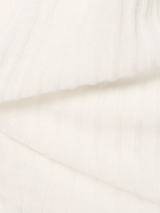 Zulu & Zephyr: Pull-over en maille de coton mélangé côtelé Shea