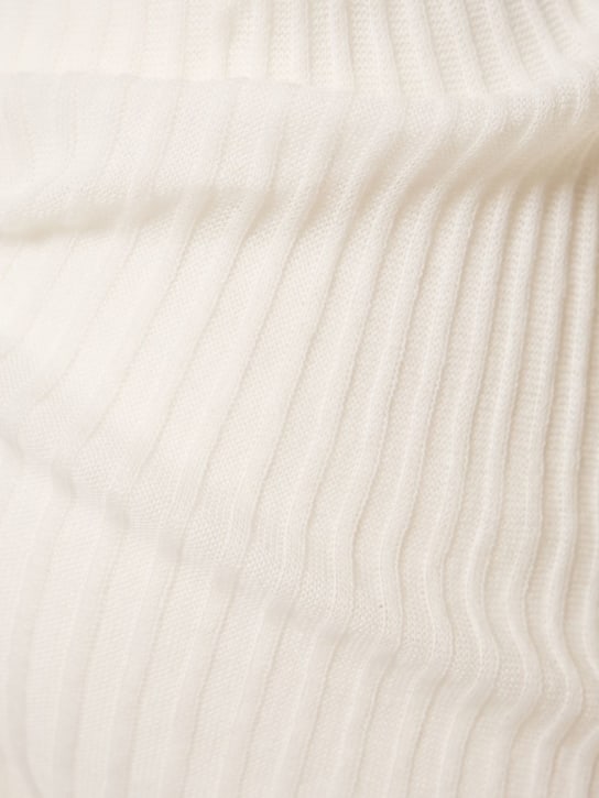 Zulu & Zephyr: Pantaloni Shea in maglia di misto cotone a costine