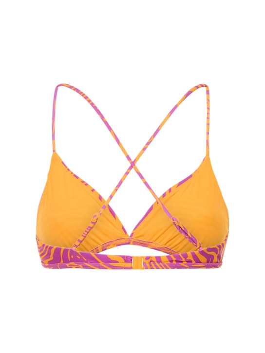 Tropic Of C: Top bikini Ilha stampato