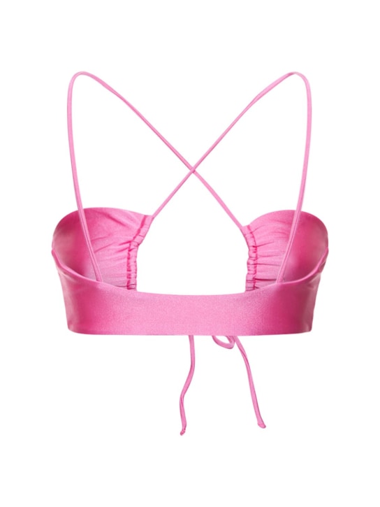 Jade Swim: Top bandeau de bikini