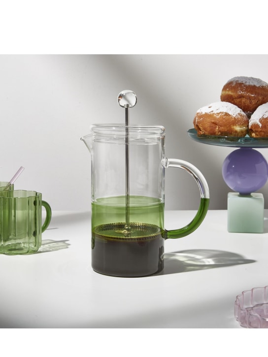 FAZEEK: Cafetière à piston bicolore