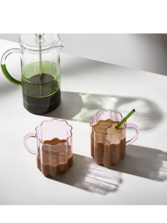 FAZEEK: Cafetière à piston bicolore