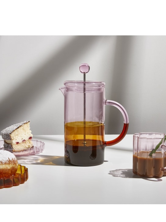 FAZEEK: Cafetière à piston bicolore