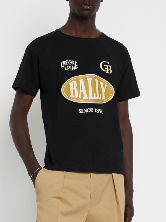 Bally: Logo cotton t-shirt