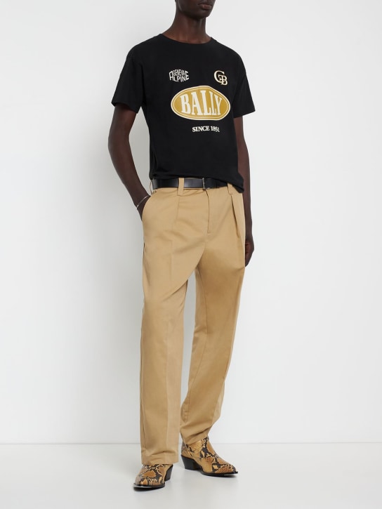 Bally - Logo cotton t-shirt