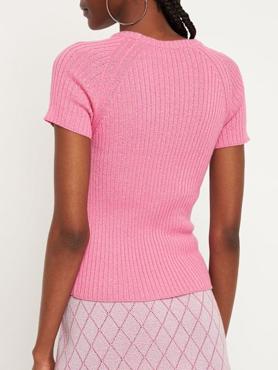 Cormio: Maglia Diamond in misto cotone e lurex