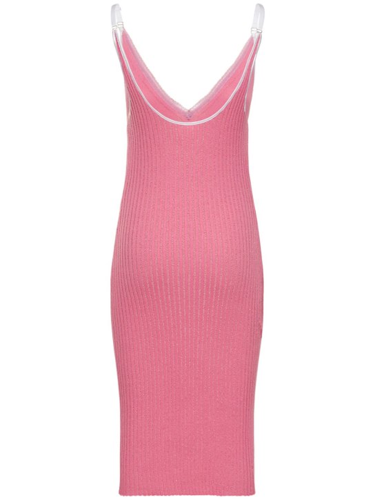 Cormio: Naomi knitted cotton blend midi dress