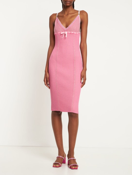 Cormio - Robe midi en maille de coton mélangé Naomi