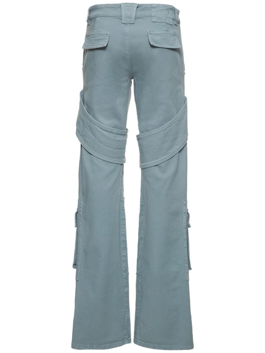 Blumarine: Pantaloni cargo LVR Exclusive in tela