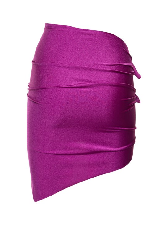 Sami Miro Vintage: Asymmetrischer Stretch-Minirock