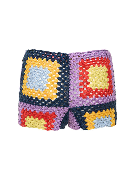 Marni: MINISHORTS AUS BAUMWOLLHÄKELEI
